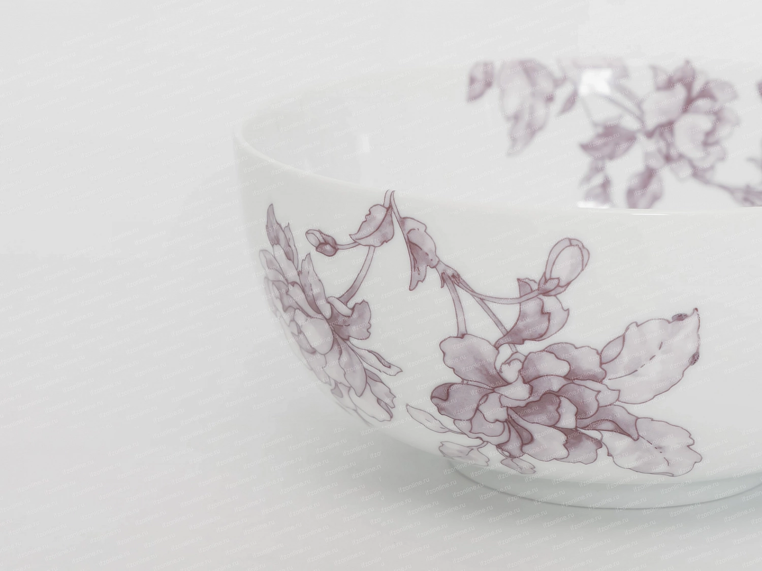 Миска, форма Восточная, рисунок Monplaisir violet