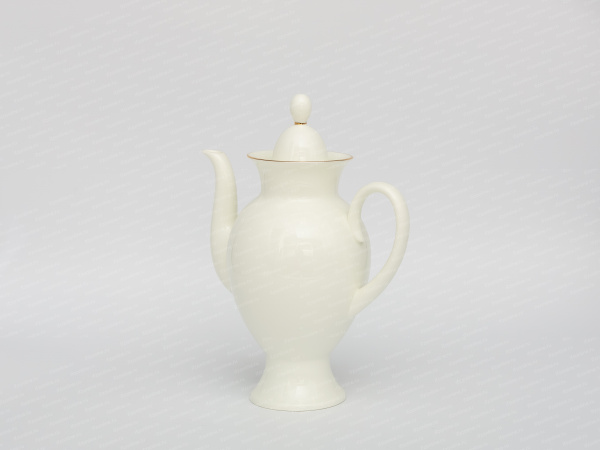 Кофейник, форма Классическая-2, рисунок Золотая лента