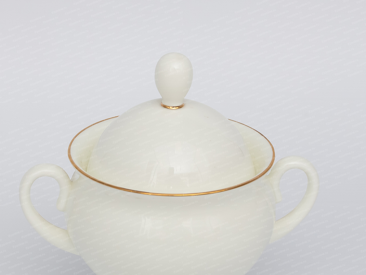 Сервиз кофейный форма Классическая-2, рисунок Золотая лента, 6/20