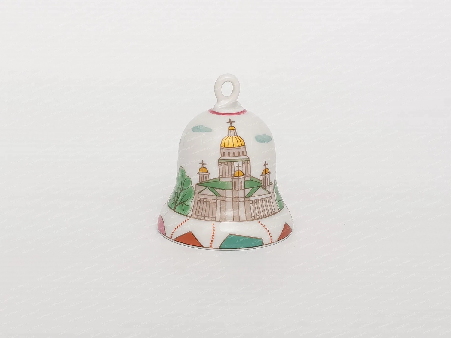Колокольчик форма Петелька, рисунок Исаакиевская площадь