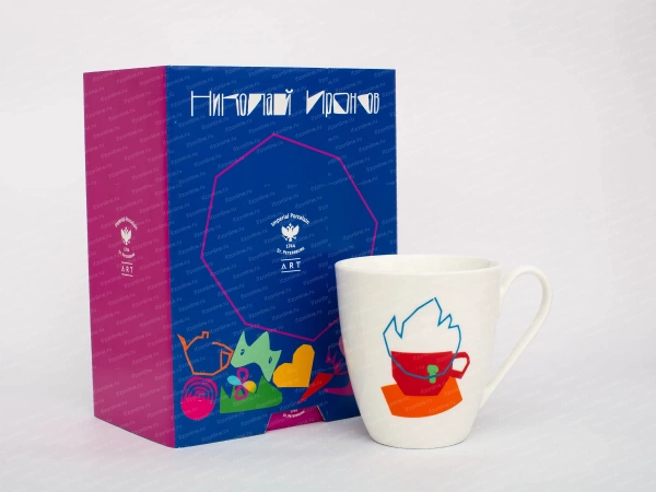 Подарочный набор Бокал ф.Вариации, рис.Burning cup 3 